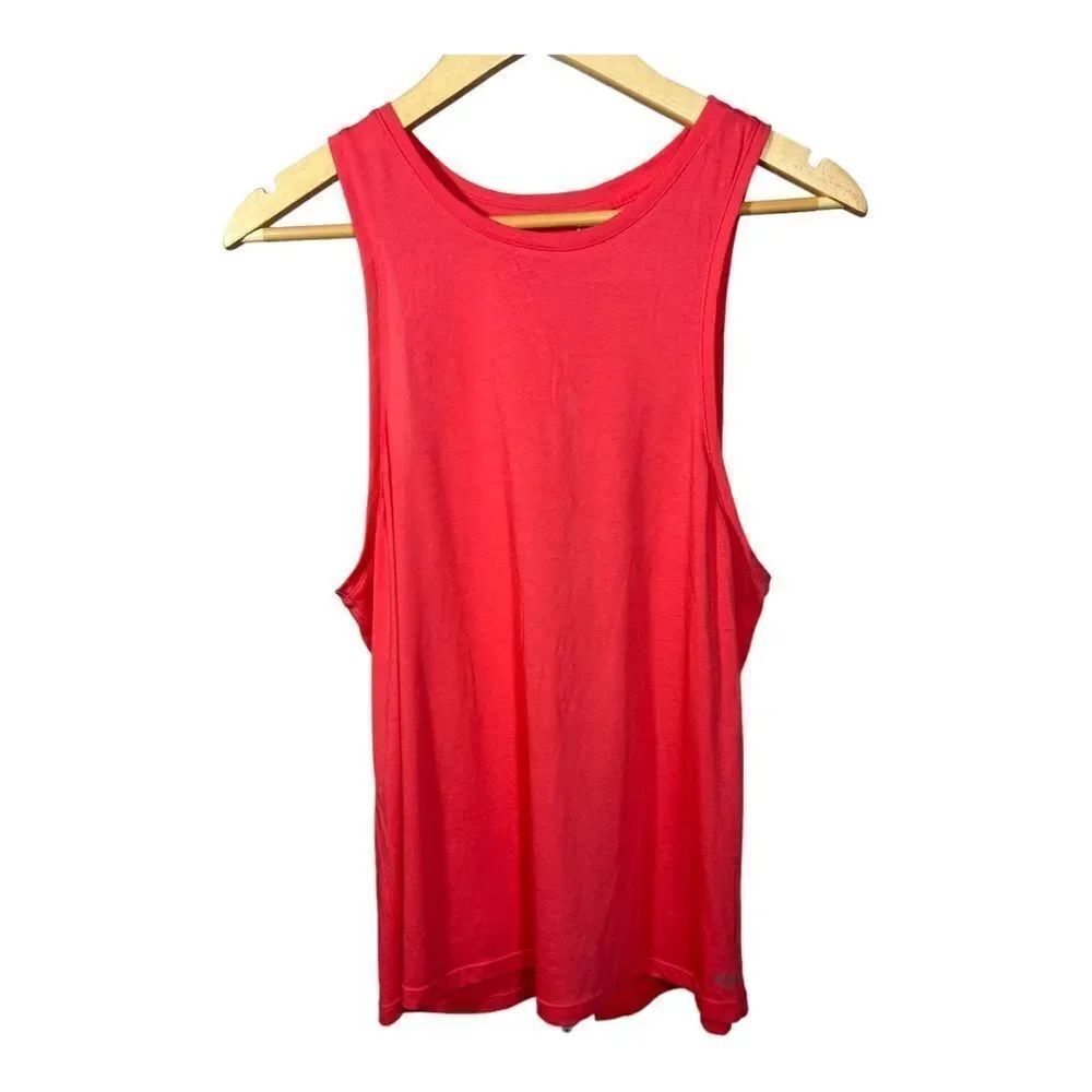 VICTORIA’S SECRET SPORT Women’s Lace Up Tank Top Coral Size Small
